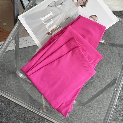 Hot Sale Fitness Female Leggings Running Pants Naked feeling Leggings High Waist Push Up Sport Women Fitness Running Yoga Pants - Smarsty