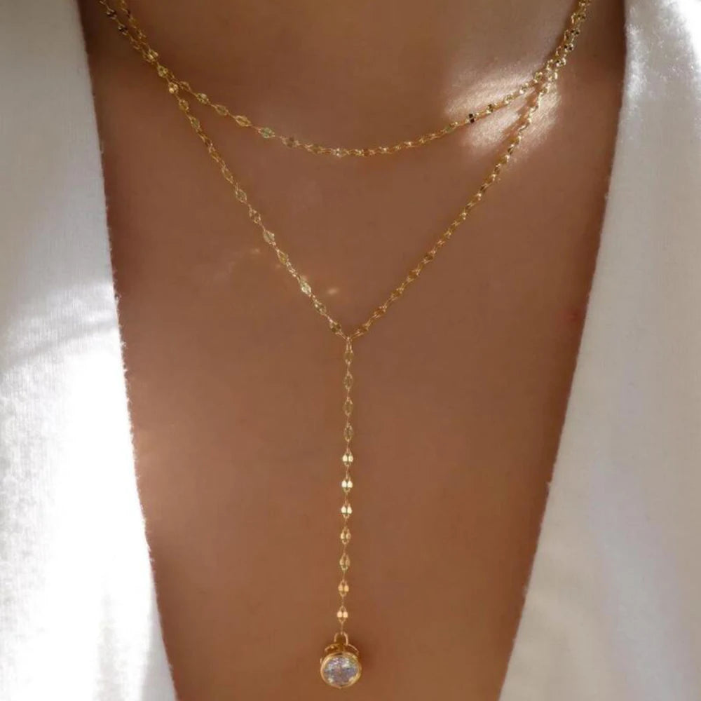 Vintage Gold Boho Layered Necklace Set for Women - Smarsty