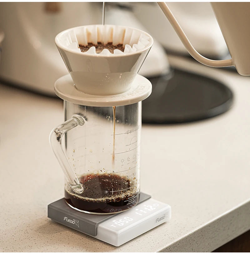 Fuego Digital Coffee Scale with Timer Precision - Smarsty