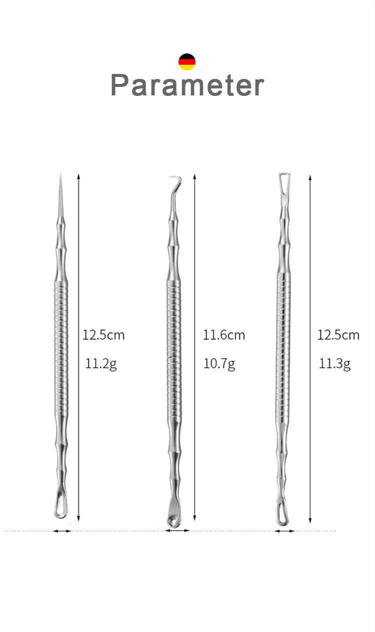 German Blackhead Removal Needle Tool for Clear Skin - Smarsty