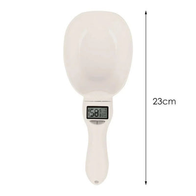 Pet Food Scale LCD Electronic Precision Weighing Tool Dog Cat Feeding Food Measuring Spoon Digital Display Kitchen Scale by Smarsty