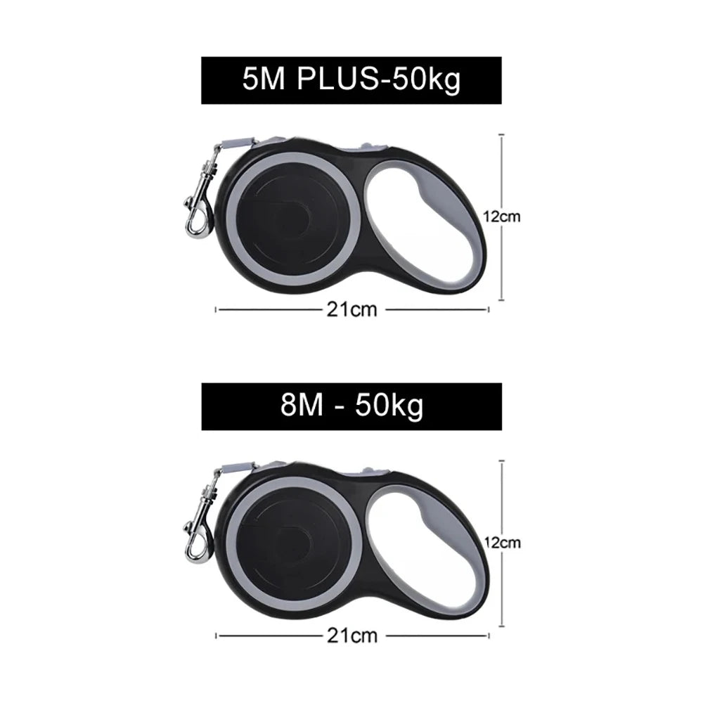 Durable Adjustable Retractable Dog Leash for All Breeds - Smarsty