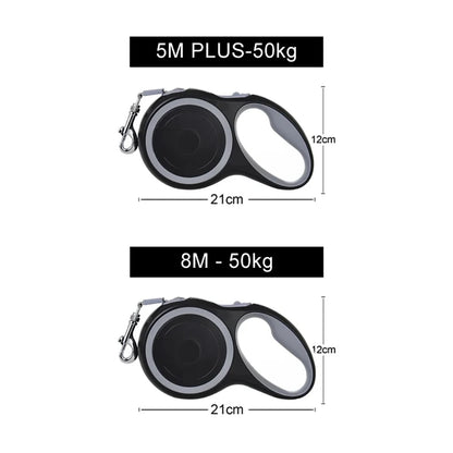 Durable Adjustable Retractable Dog Leash for All Breeds - Smarsty