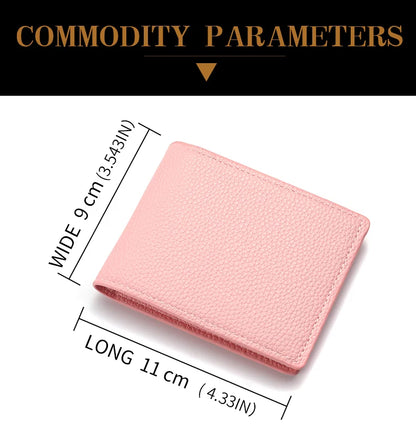 2025 New Wallet Men Short Dollar Clip Zipper Simple Soft Leather Lightweight - Smarsty