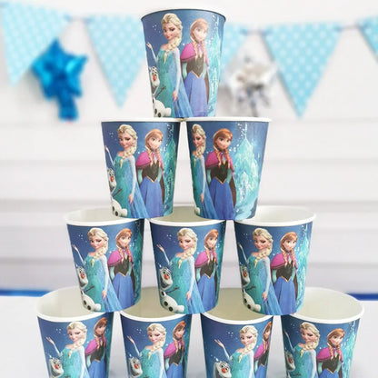 Frozen Princess Birthday Party Tableware Set - Smarsty