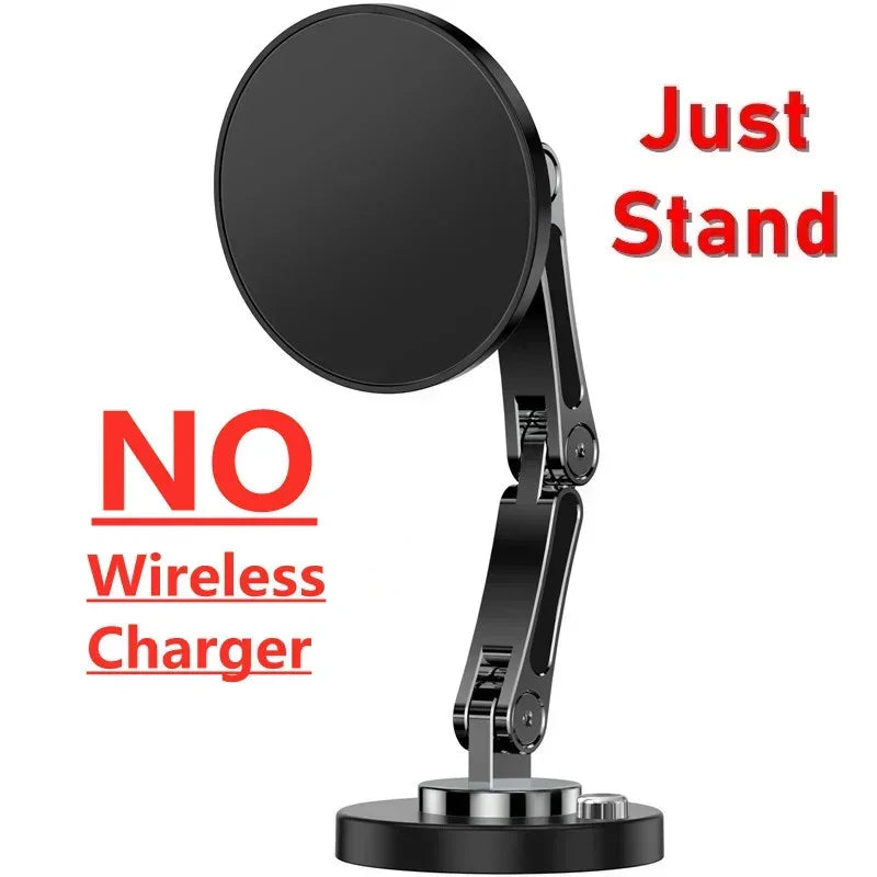 Magnetic Car Wireless Charger Mount With Fast 15W Charging - Smarsty