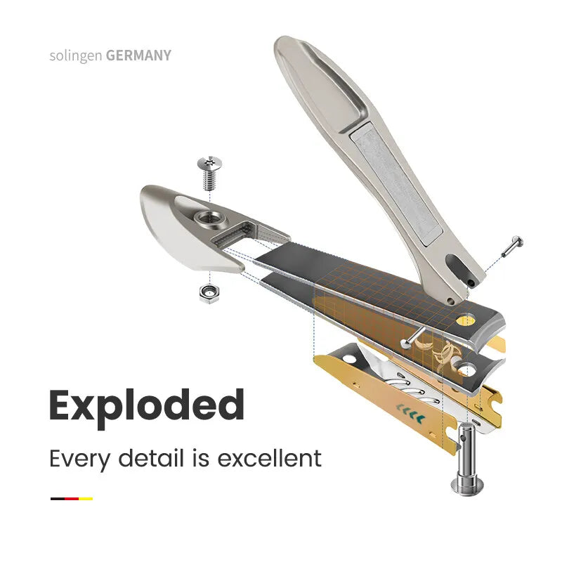 MR GREEN Anti Splash Stainless Steel Nail Clippers - Smarsty