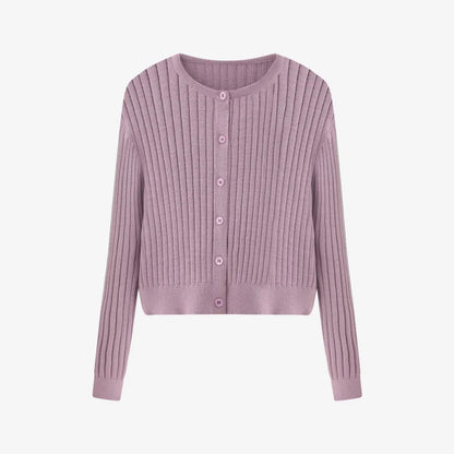 AS 2025 spring summer linen shirt + dress collection high quality print linen and knitting cardigan woman outfit