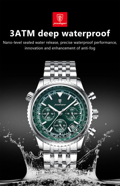 Luxury Waterproof Military Men's Watch with Luminous Features - Smarsty