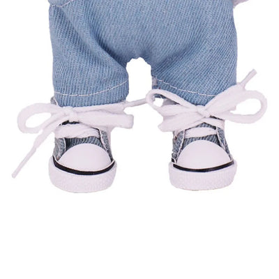 3.8cm Doll Shoes For labubu 17cm Plush Doll Clothes Accessories Girl's Toys ,Christmas Festival Birthday Gift by Smarsty