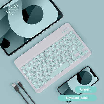 Magnetic Tablet Keyboard for Tablets Bluetooth Rechargeable - Smarsty
