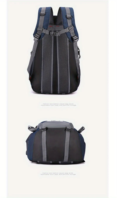 New 40L outdoor hiking bag men's and women's shoulder bag sports bag leisure travel backpack large capacity - Smarsty