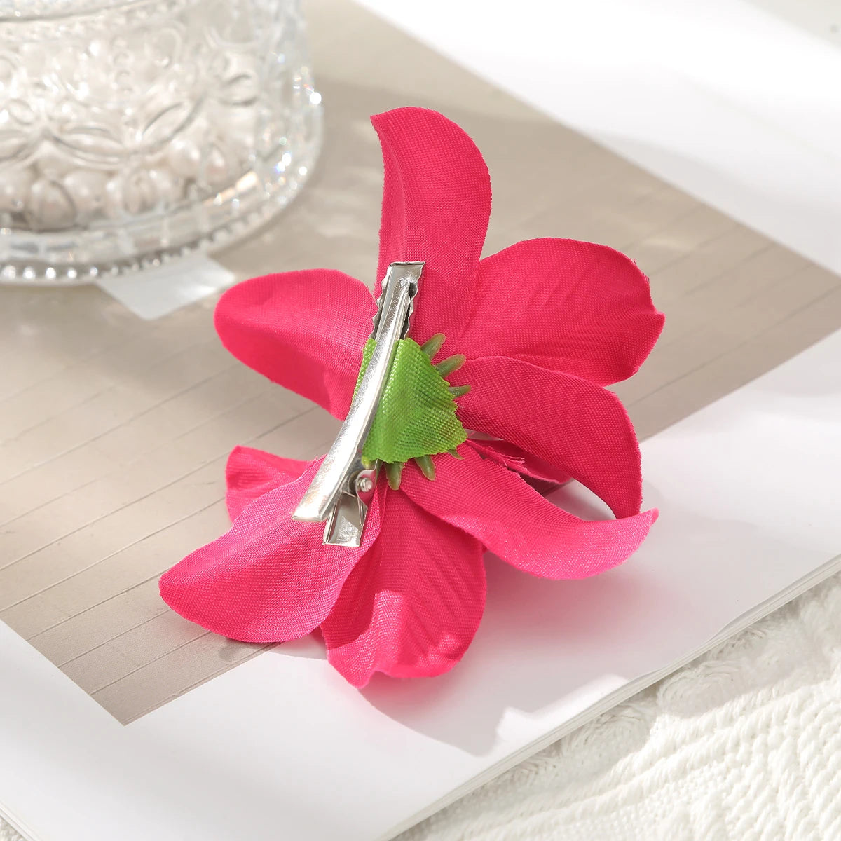 Elegant Bohemian Flower Hair Clips for Women - Smarsty