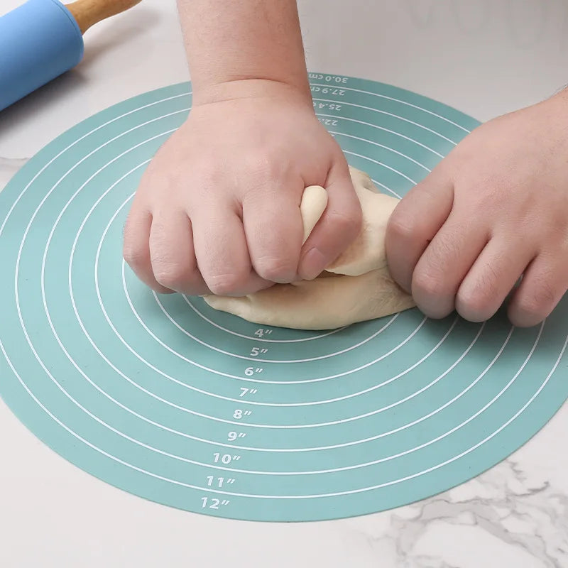 FAIS DU Non-Stick Cake Turntable with Silicone Mat - Smarsty