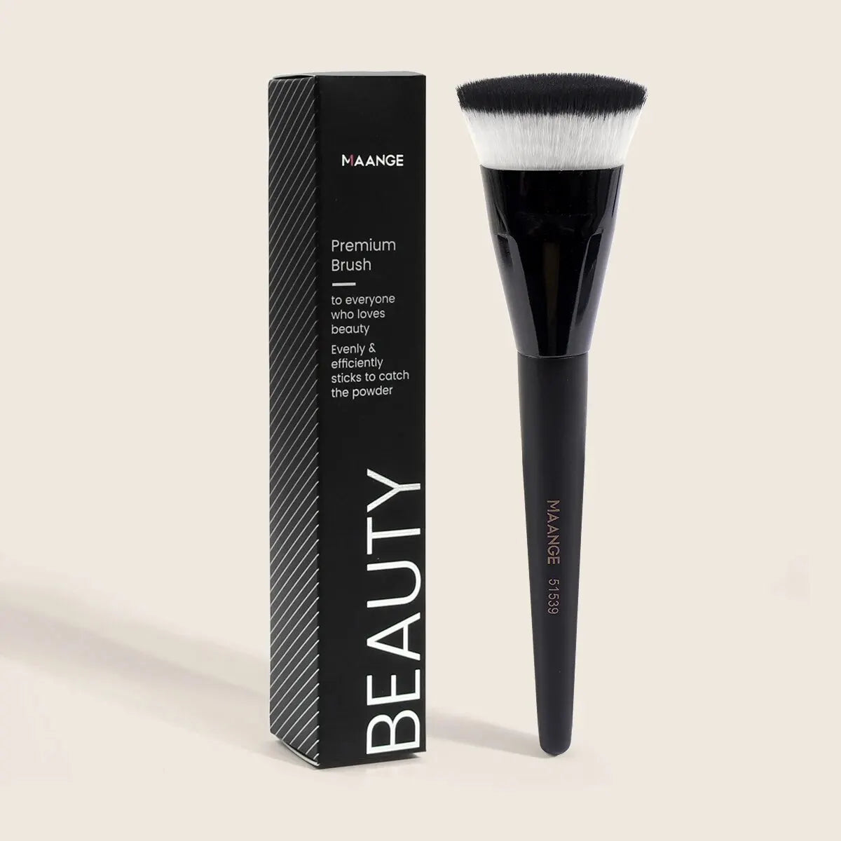MAANGE Flat Round Makeup Brush for Flawless Application - Smarsty