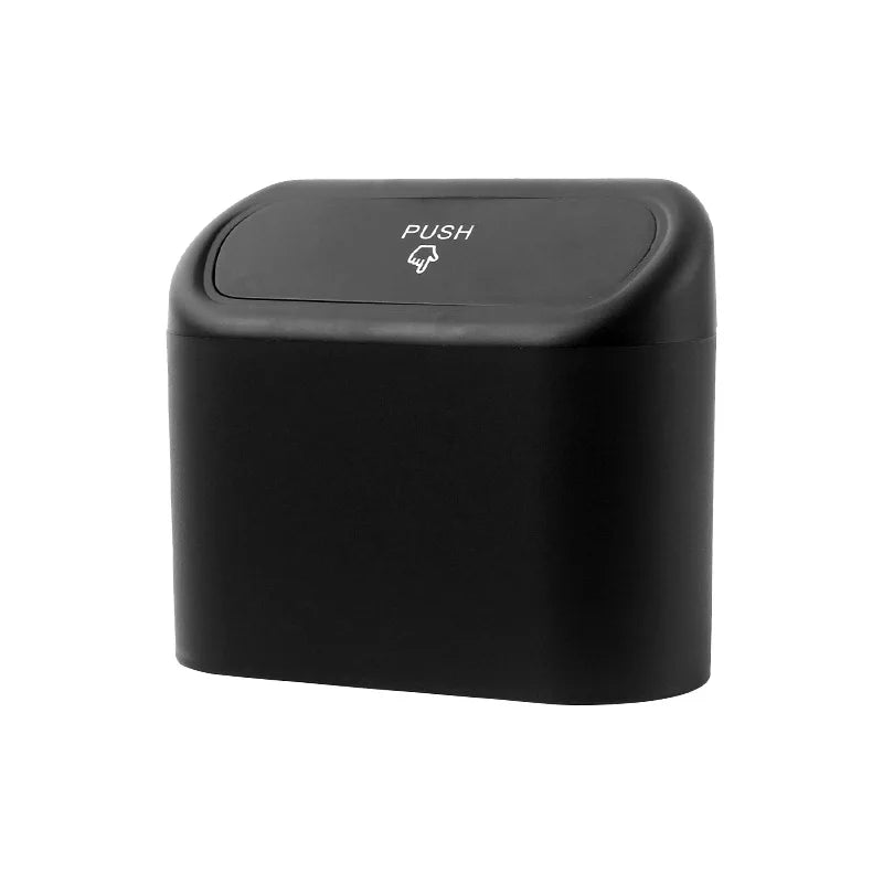 Portable Hanging Car Trash Can With Lid For Car Use - Smarsty