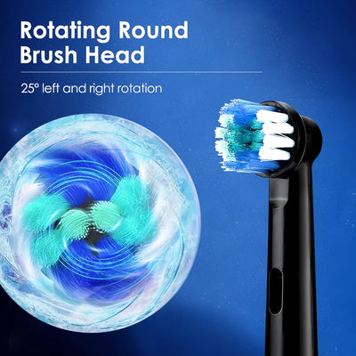 Electric Toothbrush Cordless USB Rechargeable Waterproof Intelligent Toothbrush Effective Oral Care Adults Automatic Tooth Brush - Smarsty