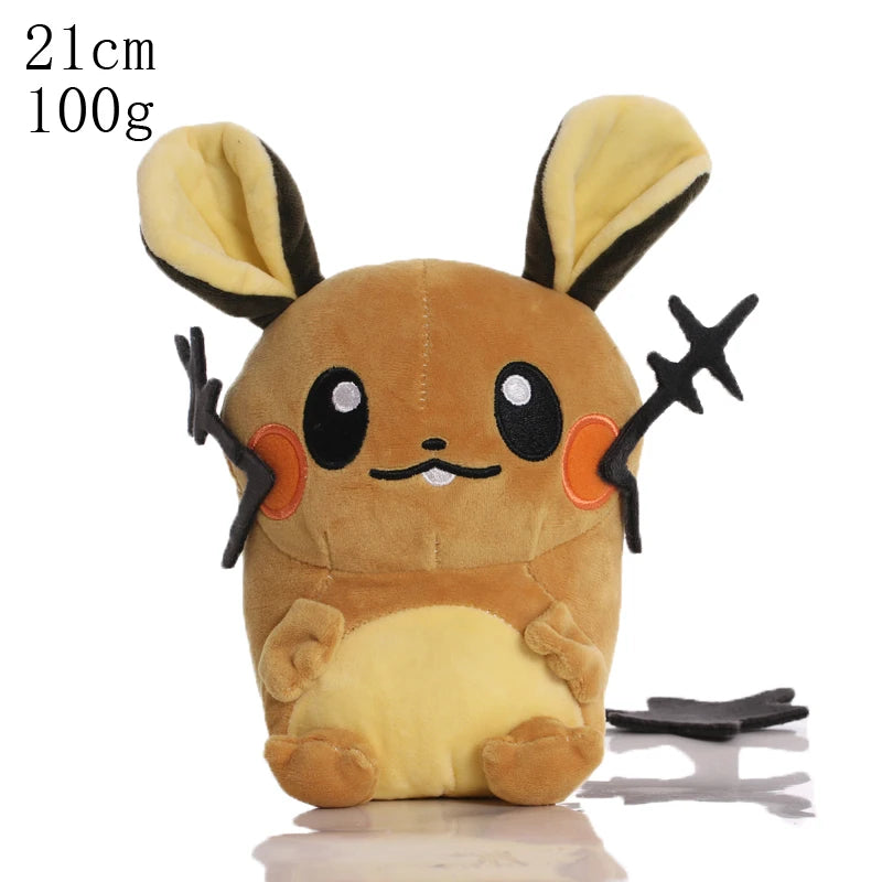 Cute Pikachu Plush Toy Pokemon Charmander Squirtle Bulbasaur Stuffed Doll Eevee Scorbunny Gengar Snorlax Christmas Gifts