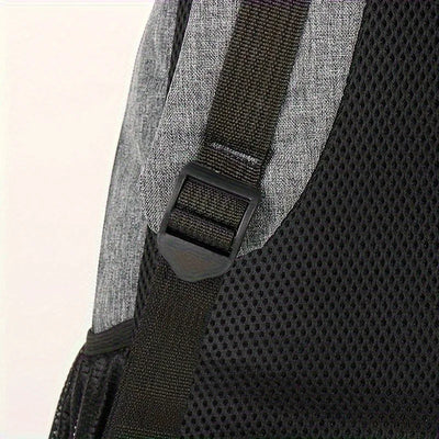 Large Capacity Backpack, Men's And Women's Student Computer BagMulti Pocket Waterproof And Wear-resistant Commuting Backpack,Chr - Smarsty