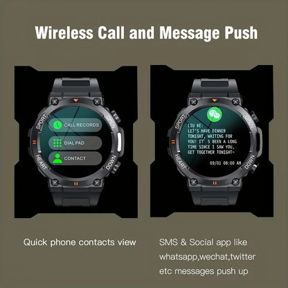 K56Pro Smart Watch for Men with Heart Rate Monitor - Smarsty