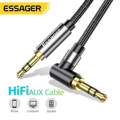 Essager 3.5mm Aux Audio Cable for Clear Sound - Smarsty