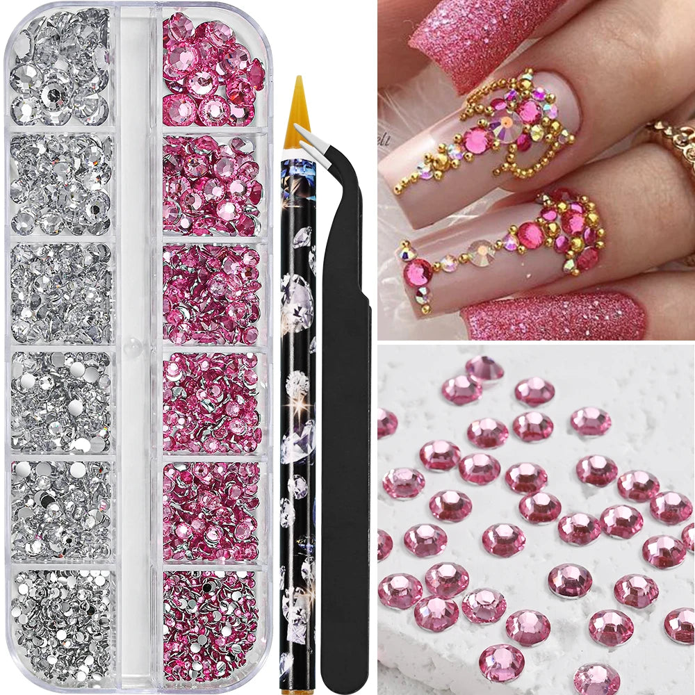 Half Round Pearl Beads for Stunning Nail Art - Smarsty