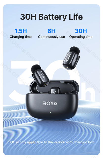 Boya Mini Wireless Lavalier Microphone for Mobile Recording - Smarsty