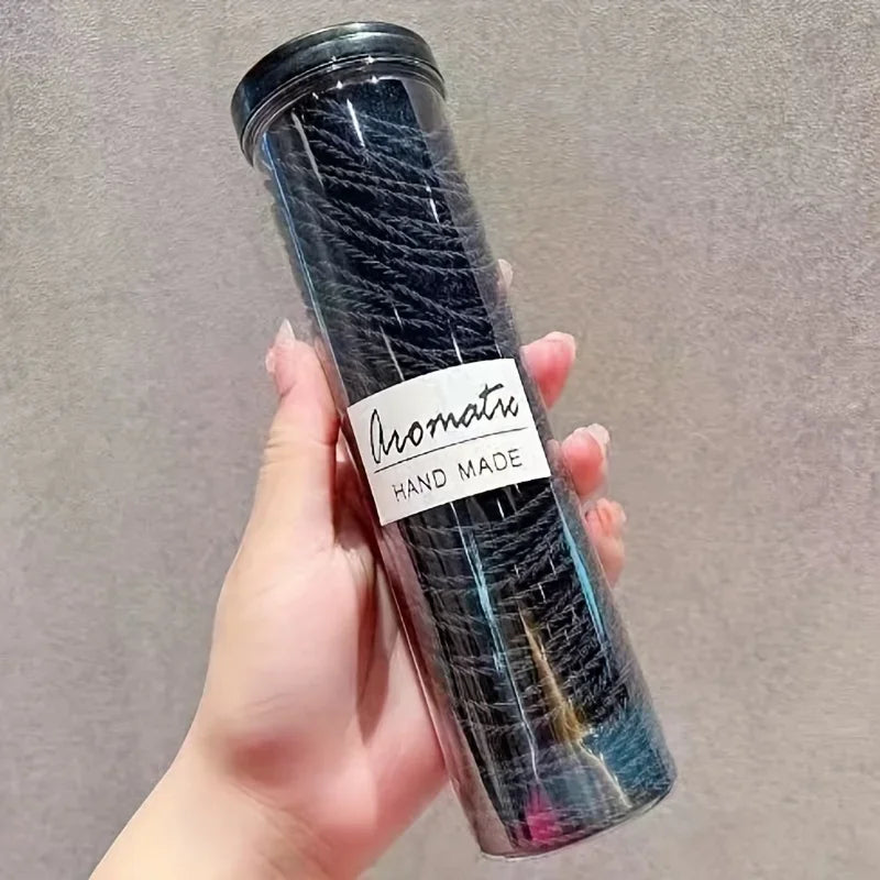 100Pcs Elastic Hair Ties Non Slip Seamless All Match Rings - Smarsty