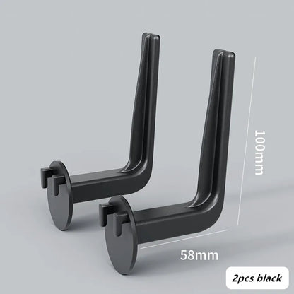 Punch-free Hole Board Vertical Desktop Wall Hanging Office Desk Storage Shelf Reading Room Desktop kitchen Bathroom Storage Rack by Smarsty