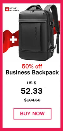 SWISS MILITARY Fashion Travel Multifunction Large Capacity Male Bag Usb Charging Waterproof 23 inch Laptop Backpack Men Mochila - Smarsty