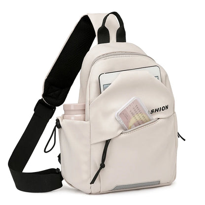 Nylon Messenger Bag With Adjustable Strap For Outdoor Use - Smarsty