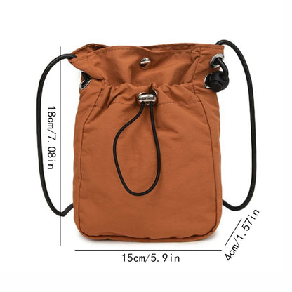 Nylon Crossbody Bag Mini Phone Wallet Multifunctional Purse - Smarsty