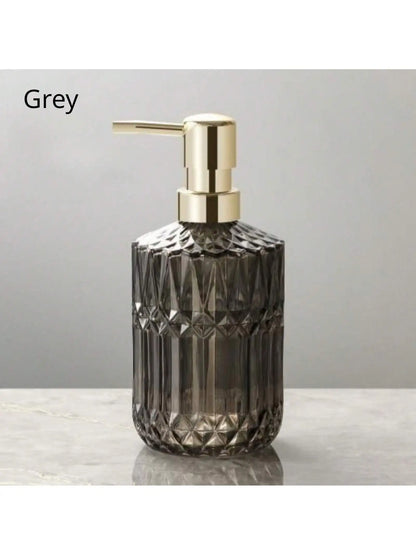 Glass Soap Dispenser Pump Bottle for Easy Refilling - Smarsty