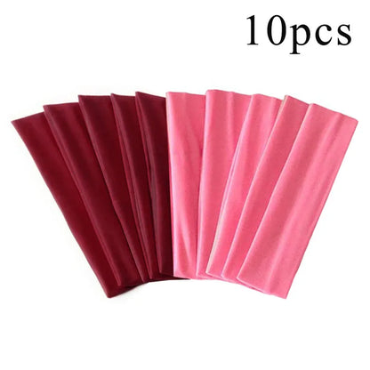Elastic Hair Bands For Women Non Slip Sports Headbands - Smarsty