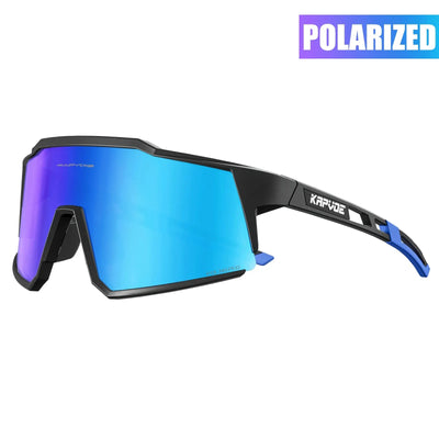 Kapvoe Cycling Glasses Polarized MTB Road Bike Glasses UV400 Protection Sunglasses Ultra Light Sport Eyewear Equipment by Smarsty