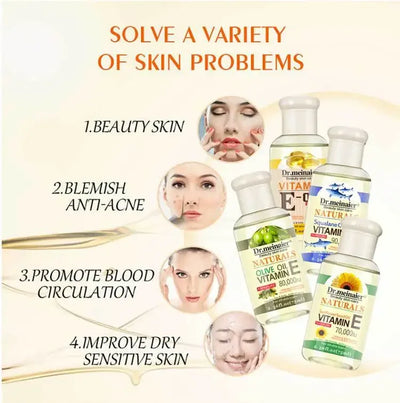 Vitamin E Face Essence Oil for Brightening and Pore Minimizing - Smarsty