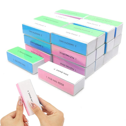 LULAA Professional 4 Way Nail Buffer Block Set - Smarsty
