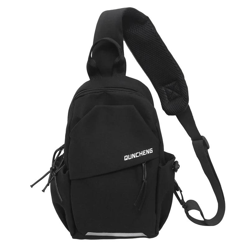 Lightweight Nylon Crossbody Bag Unisex Chest Pack Travel - Smarsty