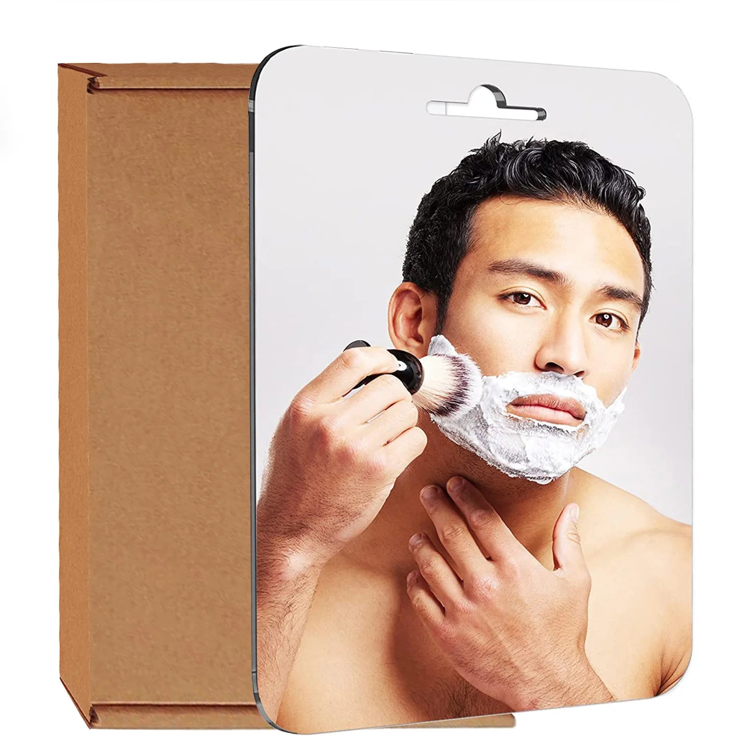 Fogless Acrylic Shower Mirror for Easy Shaving - Smarsty