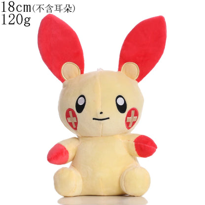 Cute Pikachu Plush Toy Pokemon Charmander Squirtle Bulbasaur Stuffed Doll Eevee Scorbunny Gengar Snorlax Christmas Gifts