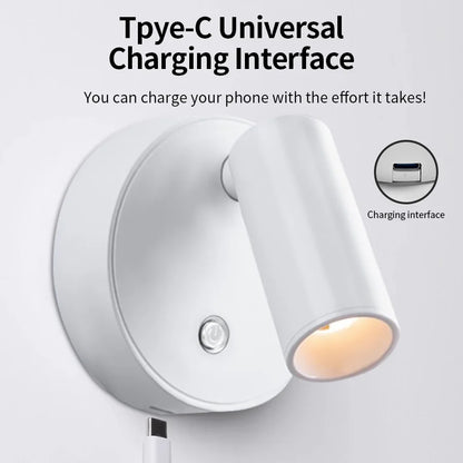 Wireless USB Rechargeable LED Magnetic Wall Light - Smarsty