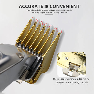 Professional Hair Clipper Guide Comb Set for Precise Haircuts - Smarsty