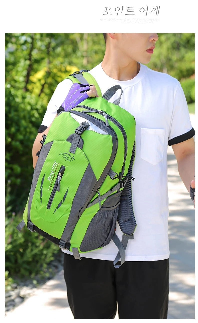 Outdoor Travel Backpack Big Capacity Fashion Travel Backpacks Men Climbing Travel Backpack Classic Sport Travel Backpacks - Smarsty