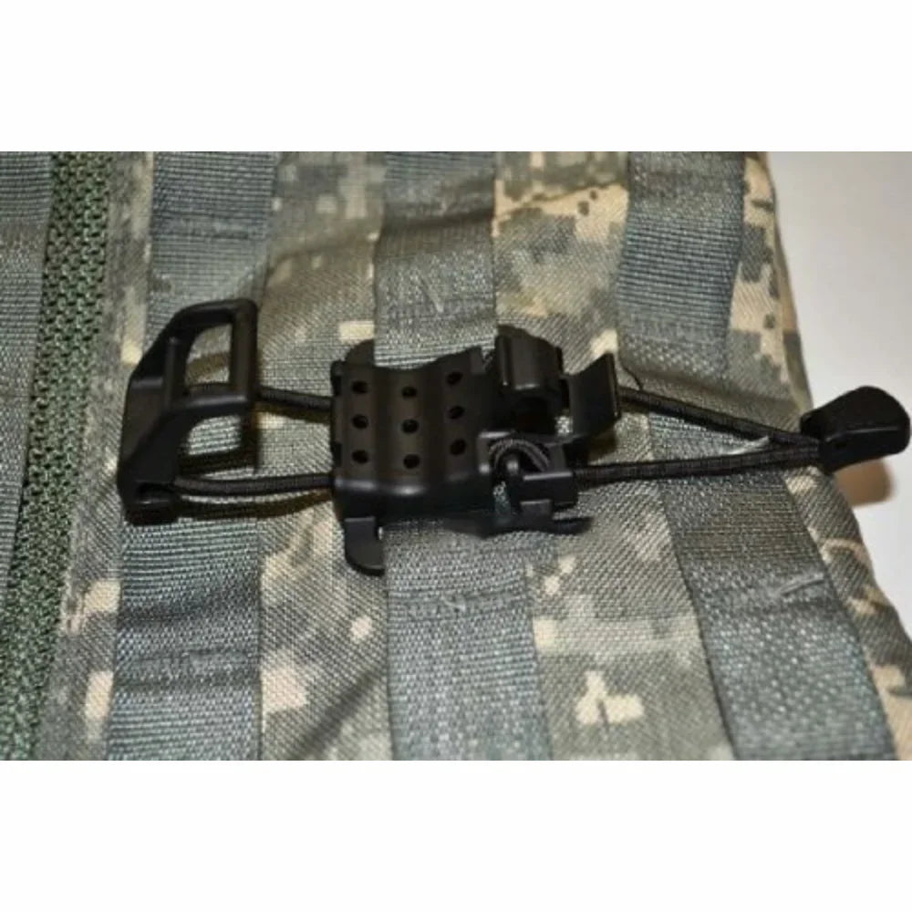 Multifunction Flashlight Clip Molle Hiking Accessories Hanging Buckle Shovel Clamp Axe Clamp Bracket Backpack
