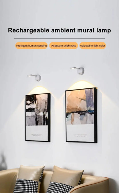 Wireless LED Motion Sensor Night Light for Home - Smarsty