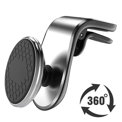 Magnetic Car Phone Holder Air Vent Clip Mount Rotatable - Smarsty