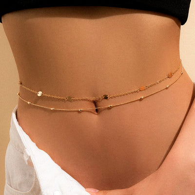 Ingemark Sexy Flat Snake Chain Waist Belt for Women - Smarsty