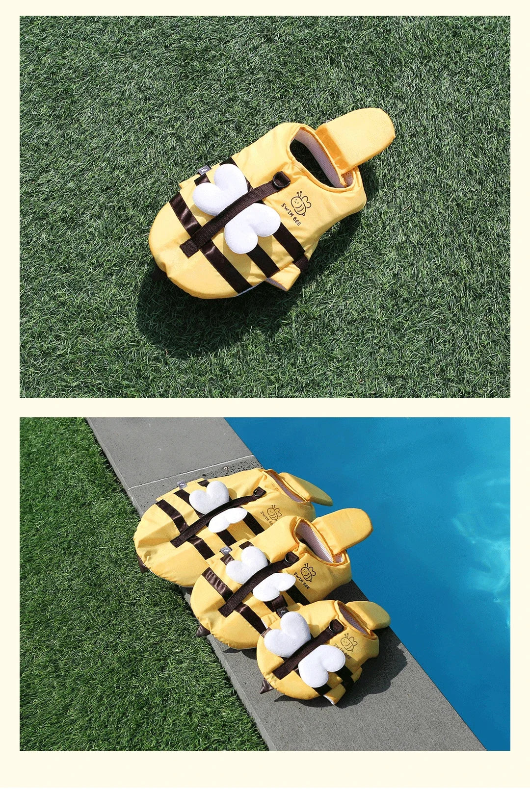 Summer Waterproof Dog Swimsuit Life Jacket for Safety - Smarsty