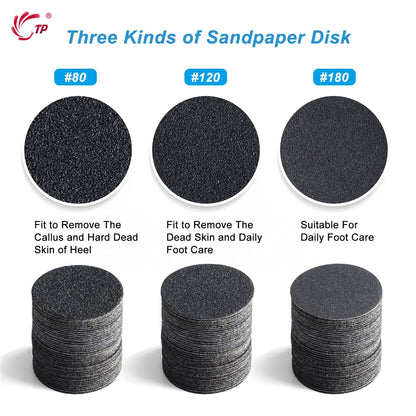 Pedicure Sandpaper Discs for Dead Skin Removal - Smarsty