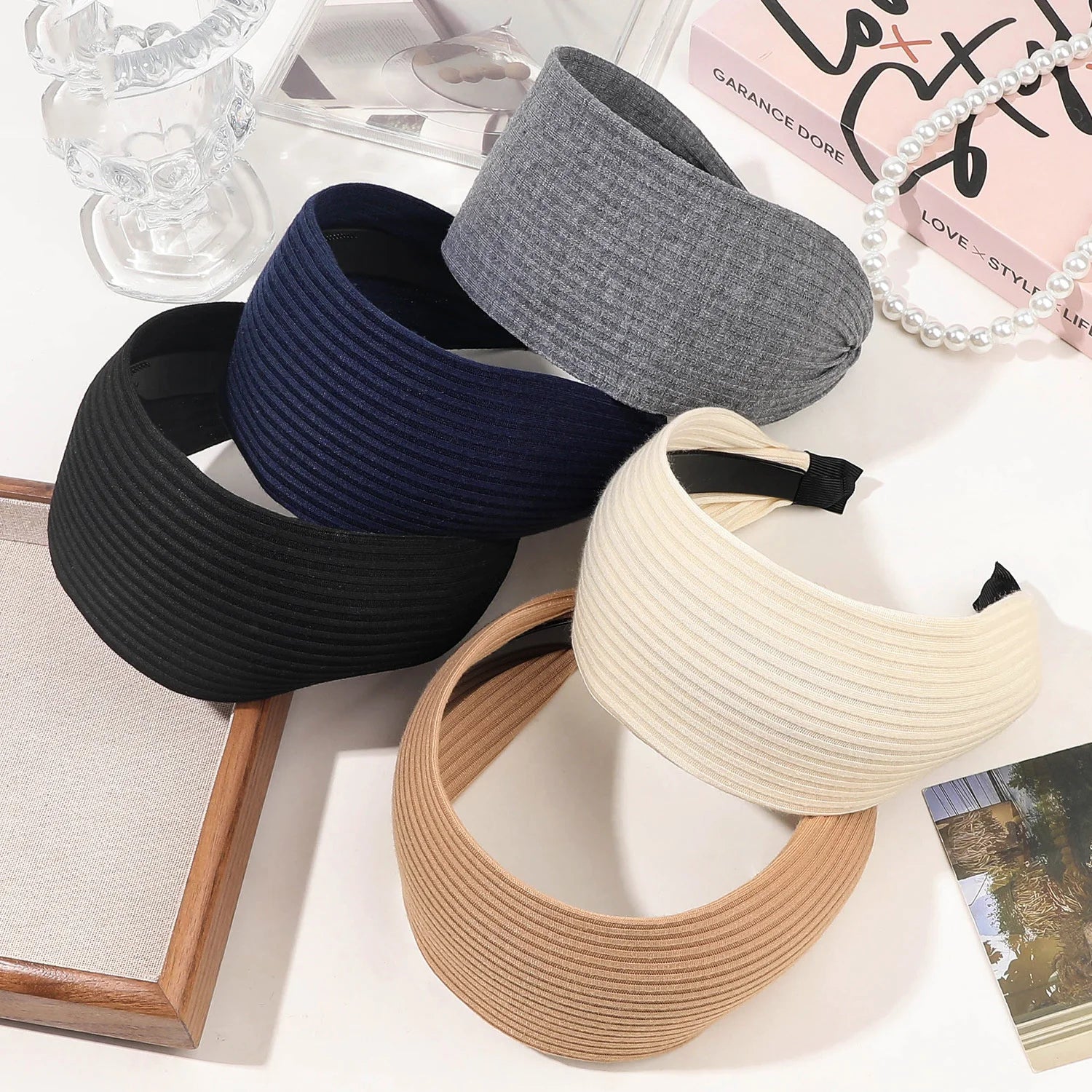 Wide Twilled Nonslip Headband For Women Comfortable - Smarsty